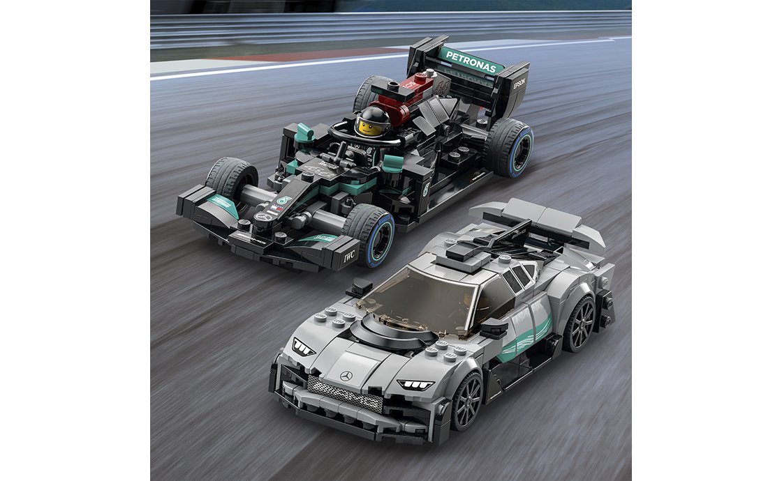 Конструктор Лего LEGO Speed Champions Mercedes-AMG F1 W12 E Performance та Mercedes-AMG Project One (76909), фото №2
