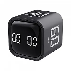 Купить Кухонный таймер Gravity Sensor Flip Timer с LED-дисплеем - Фото 1 Кухонный таймер Gravity Sensor Flip Timer с LED-дисплеем - Фото 1