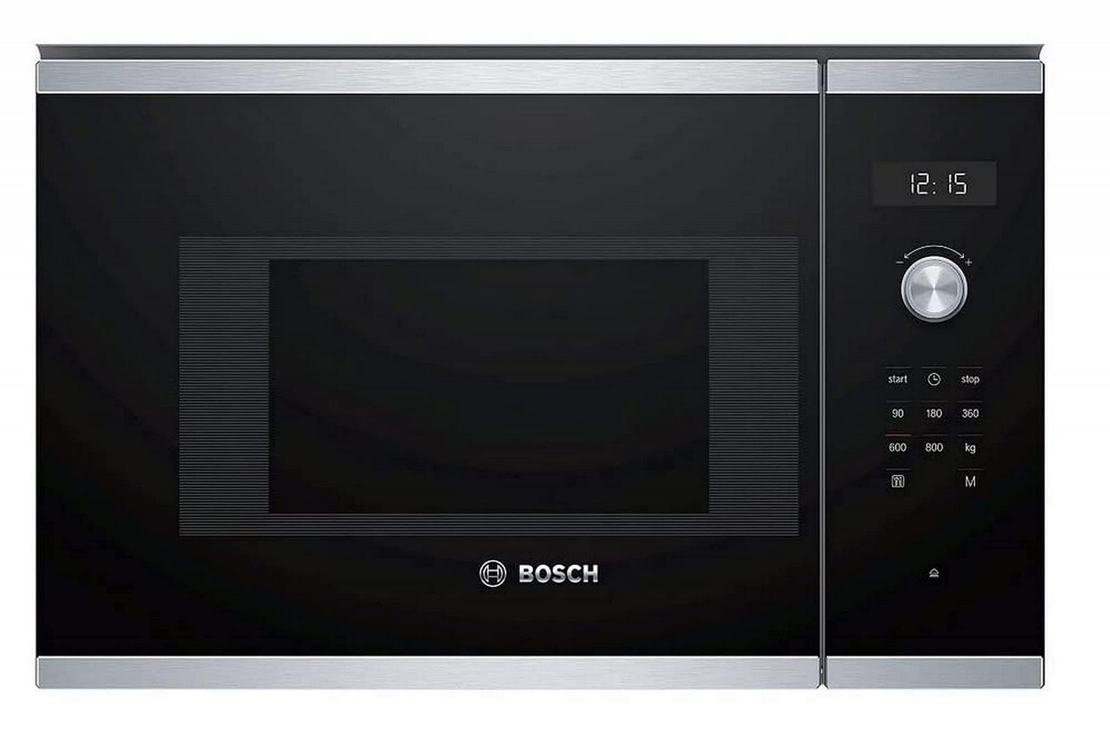 Вбудована мікрохвильова піч Bosch Series 6 BFL524MS0 20 л 900 Вт нержавіюча сталь, фото №1 Вбудована мікрохвильова піч Bosch Series 6 BFL524MS0 20 л 900 Вт нержавіюча сталь, фото №1