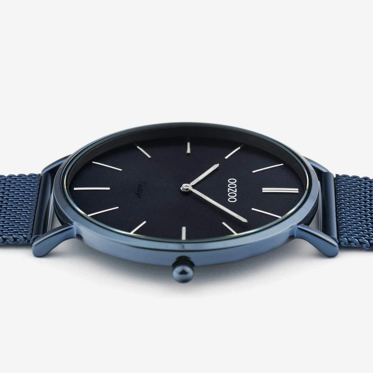 Вінтажний годинник Oozoo з металевим ремінцем з нержавіючої сталі, фото №3