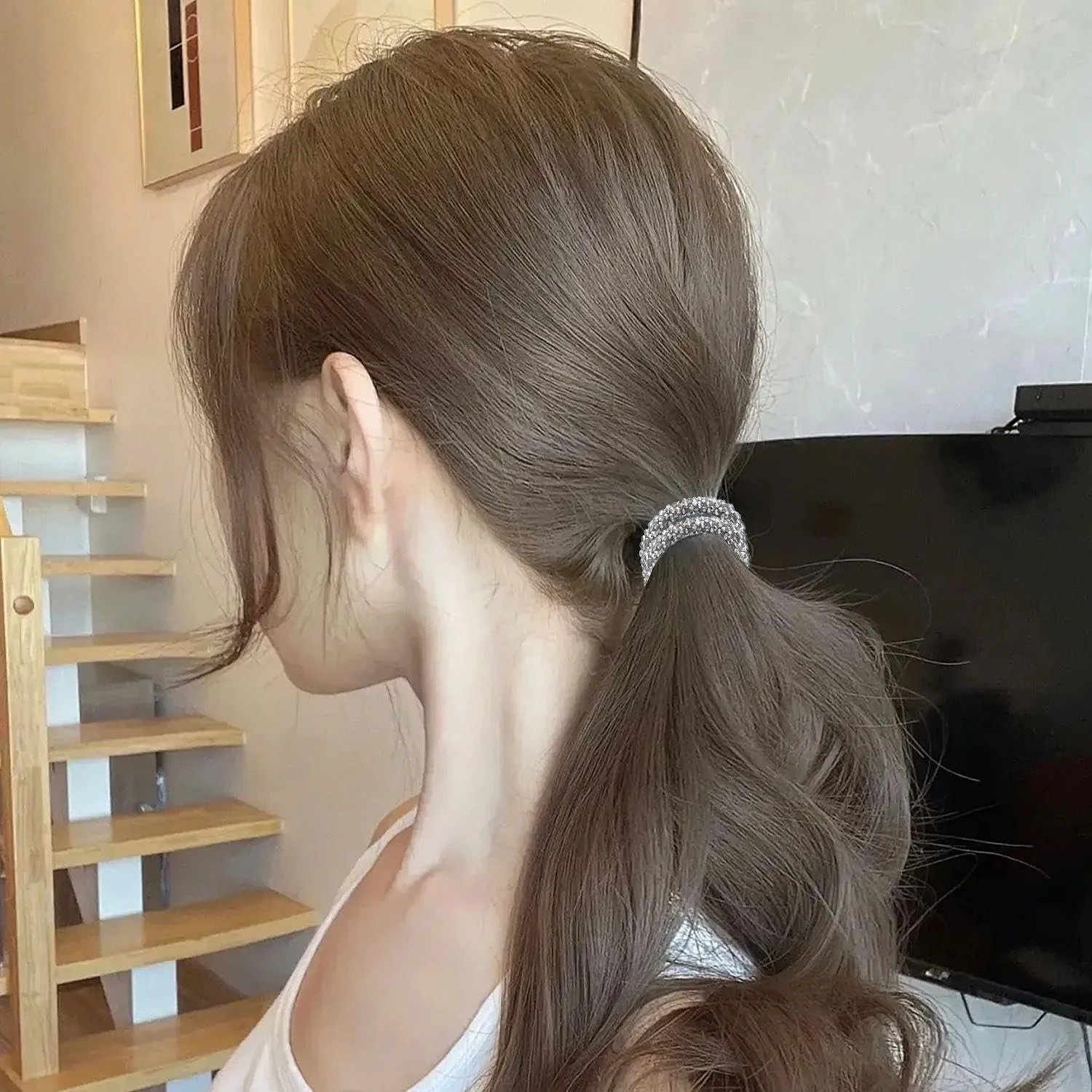 Набір кришталевих пов'язок на голову, фото №4 Набір кришталевих пов'язок на голову, фото №4