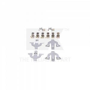 Комплект аксесуарів, гальмівні колодки NK 7947042 AUDI, передній міст - Фото 1