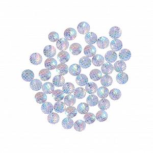 Стрази Скляні COHEALI Круглі Плоскі 50 шт. - Фото 1