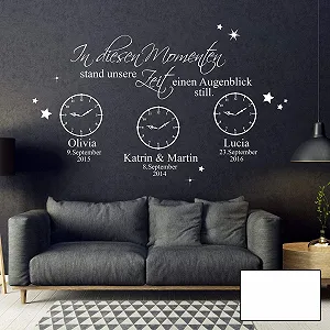 Наклейка для стін M2443 61 x 100 см Білий - Фото 1