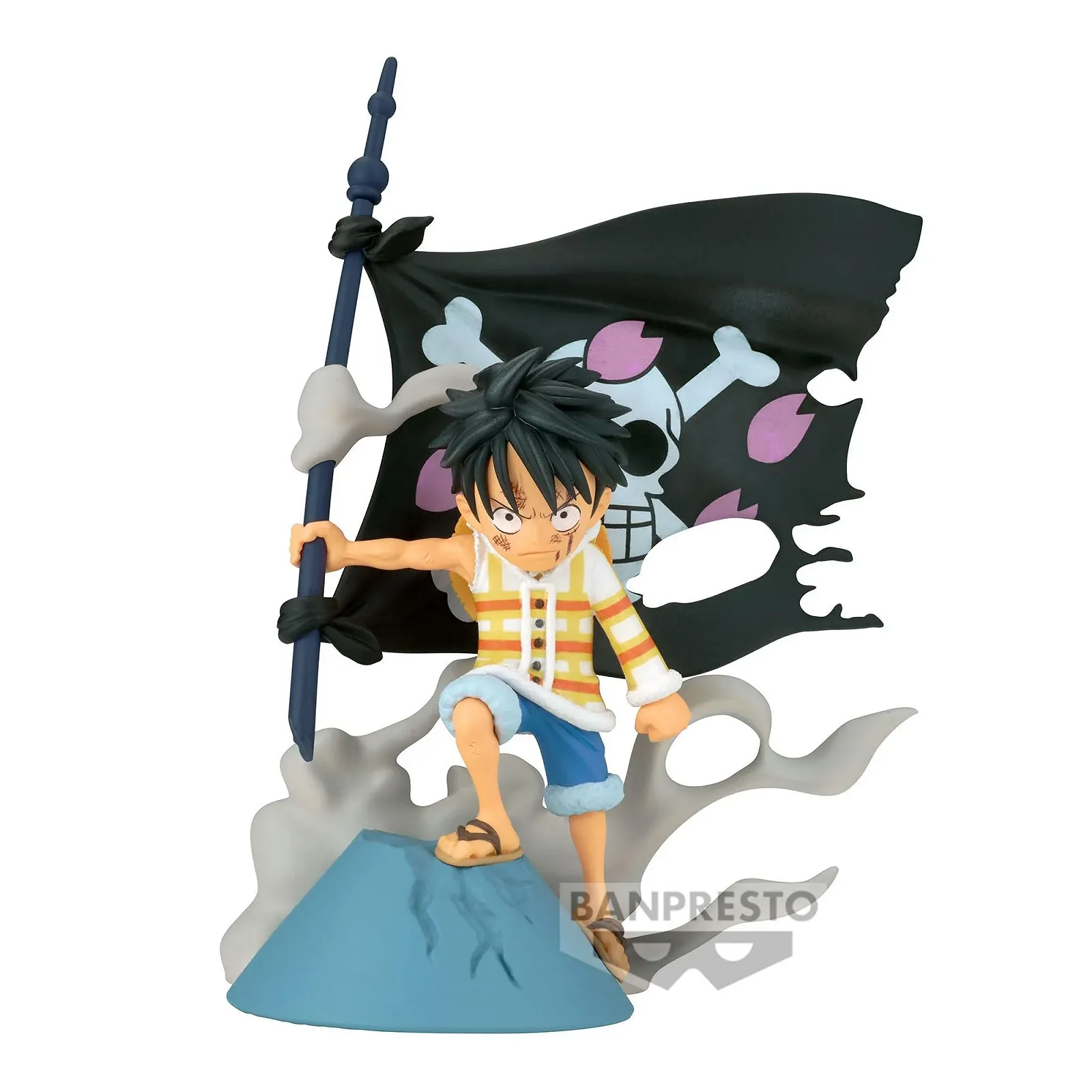 Фигурка Banpresto One Piece World Collectable Log Stories Monkey D. Luffy 8 см BP89295P Разноцветная, фото №1