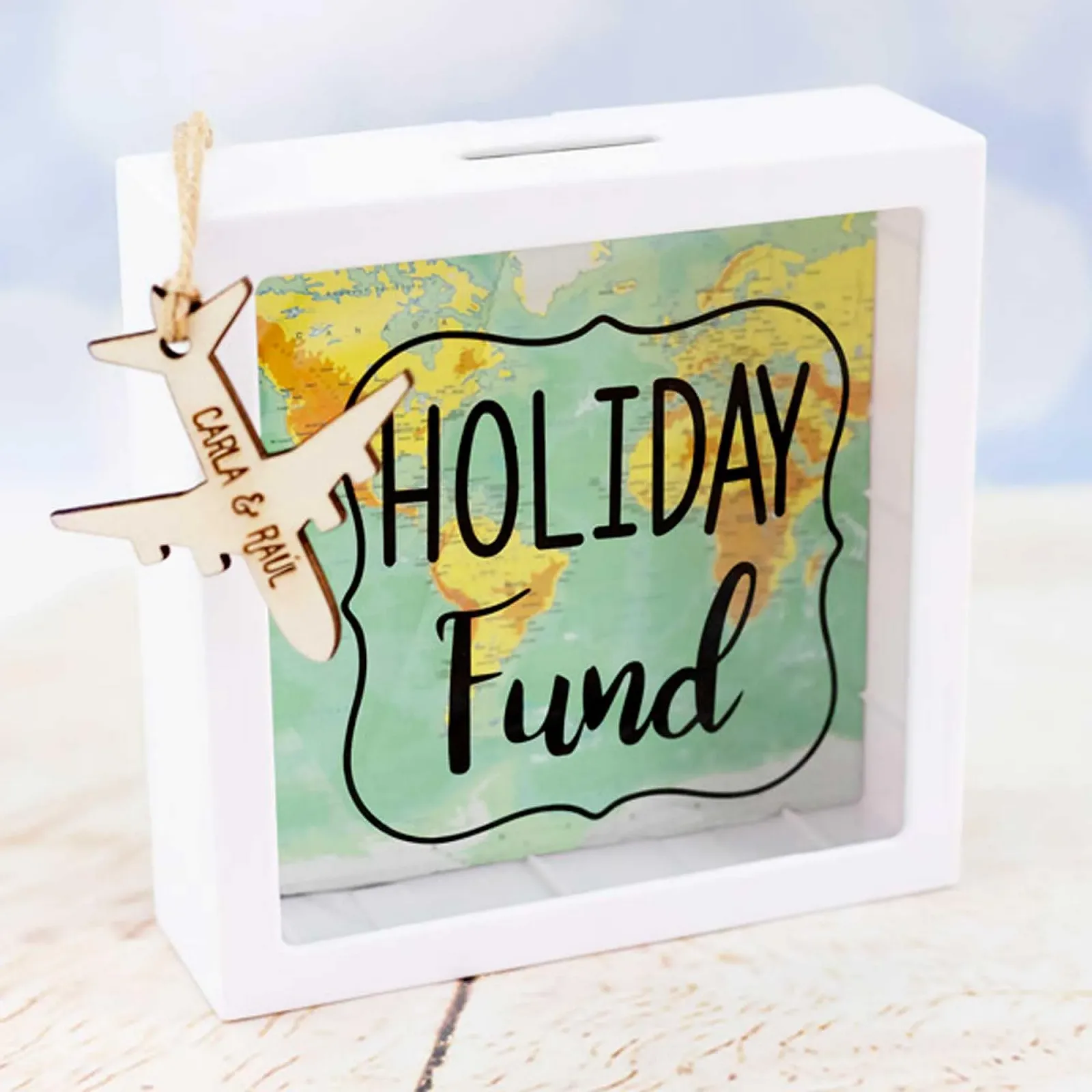 Скарбничка ootb 144315 Holiday Fund Карта світу, фото №2