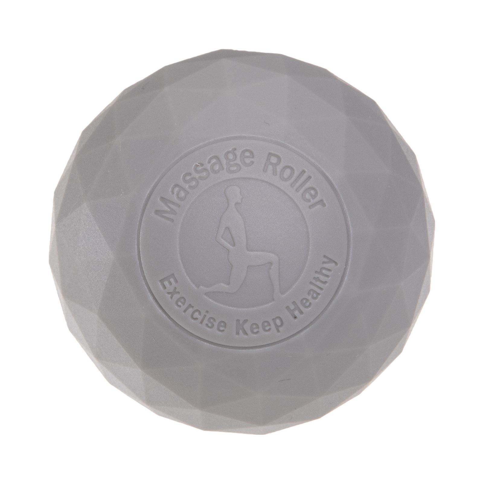 Масажер спини SP-Sport Ball Rad Roller FI-3809 6 см Сирий, фото №1