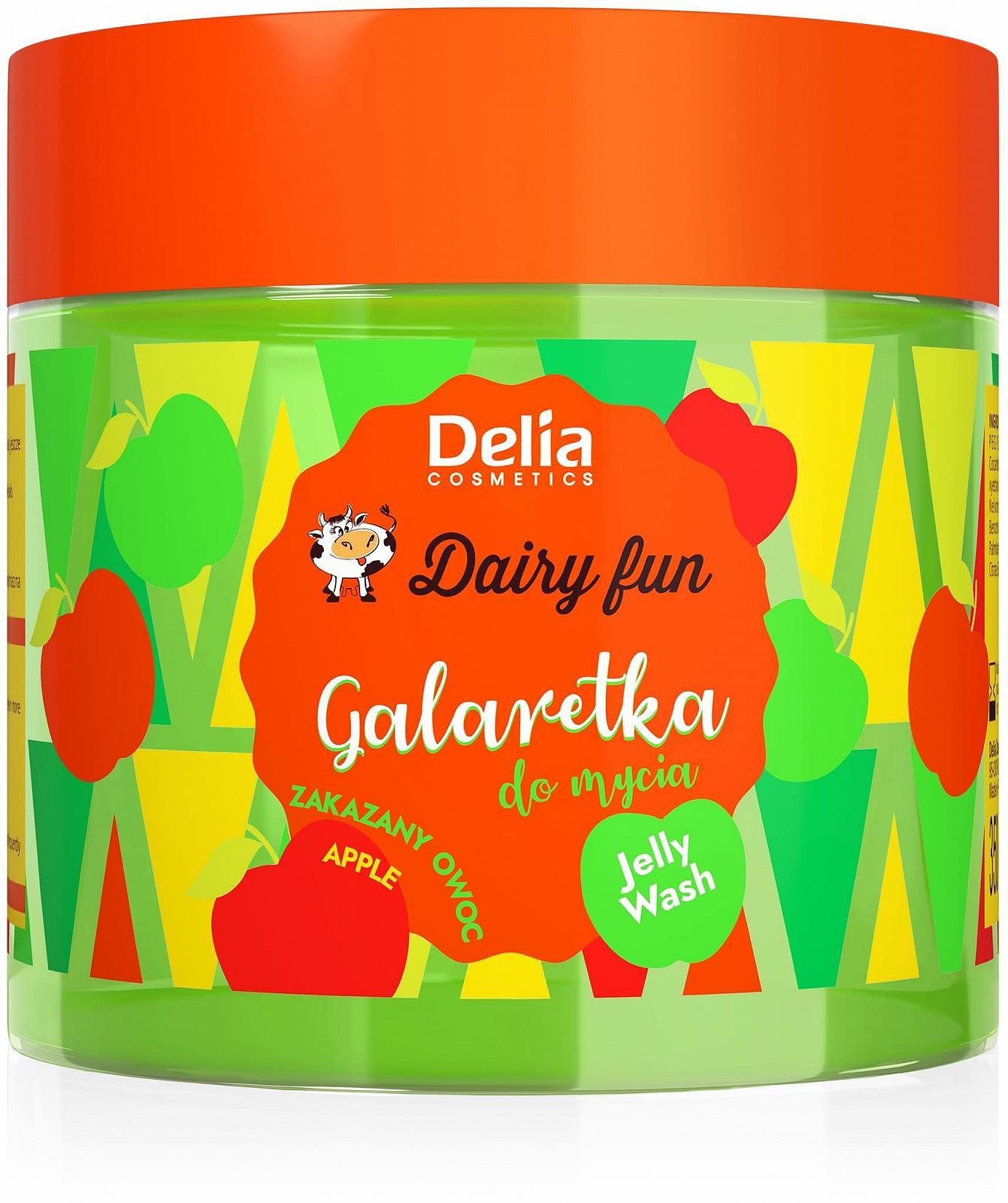 Гель-желе для душа Delia Cosmetics Dairy Fun Apple Jelly 350 г, фото №1