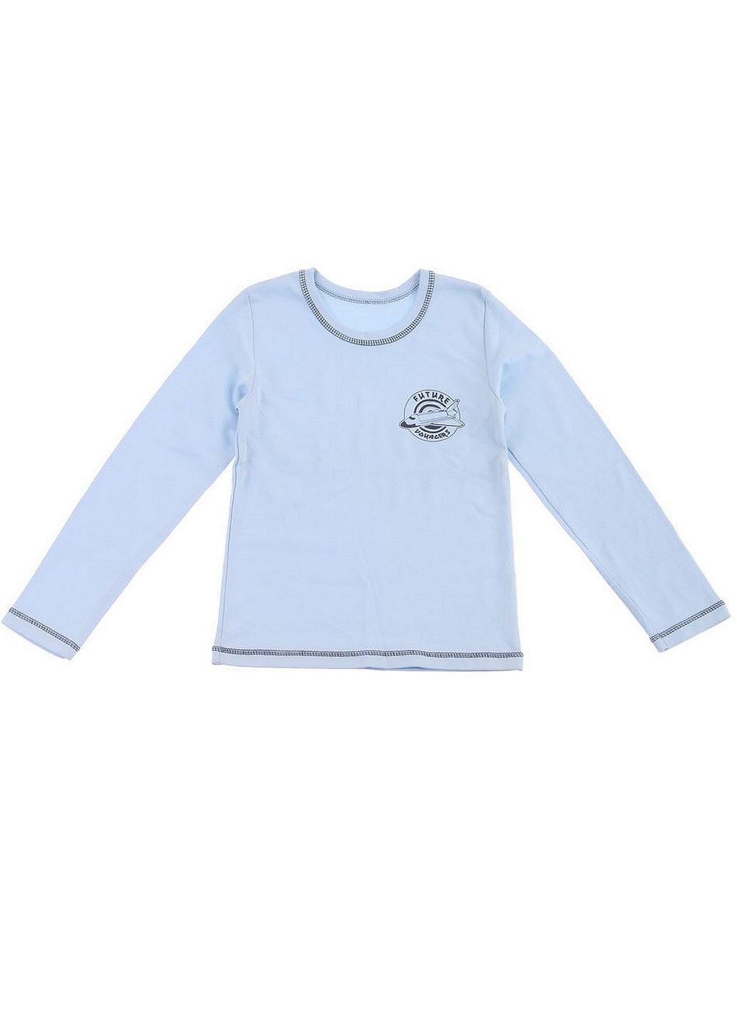 Лонгслив Фламінго 134-140 Голубой (SN-780-212-Lblue), фото №1