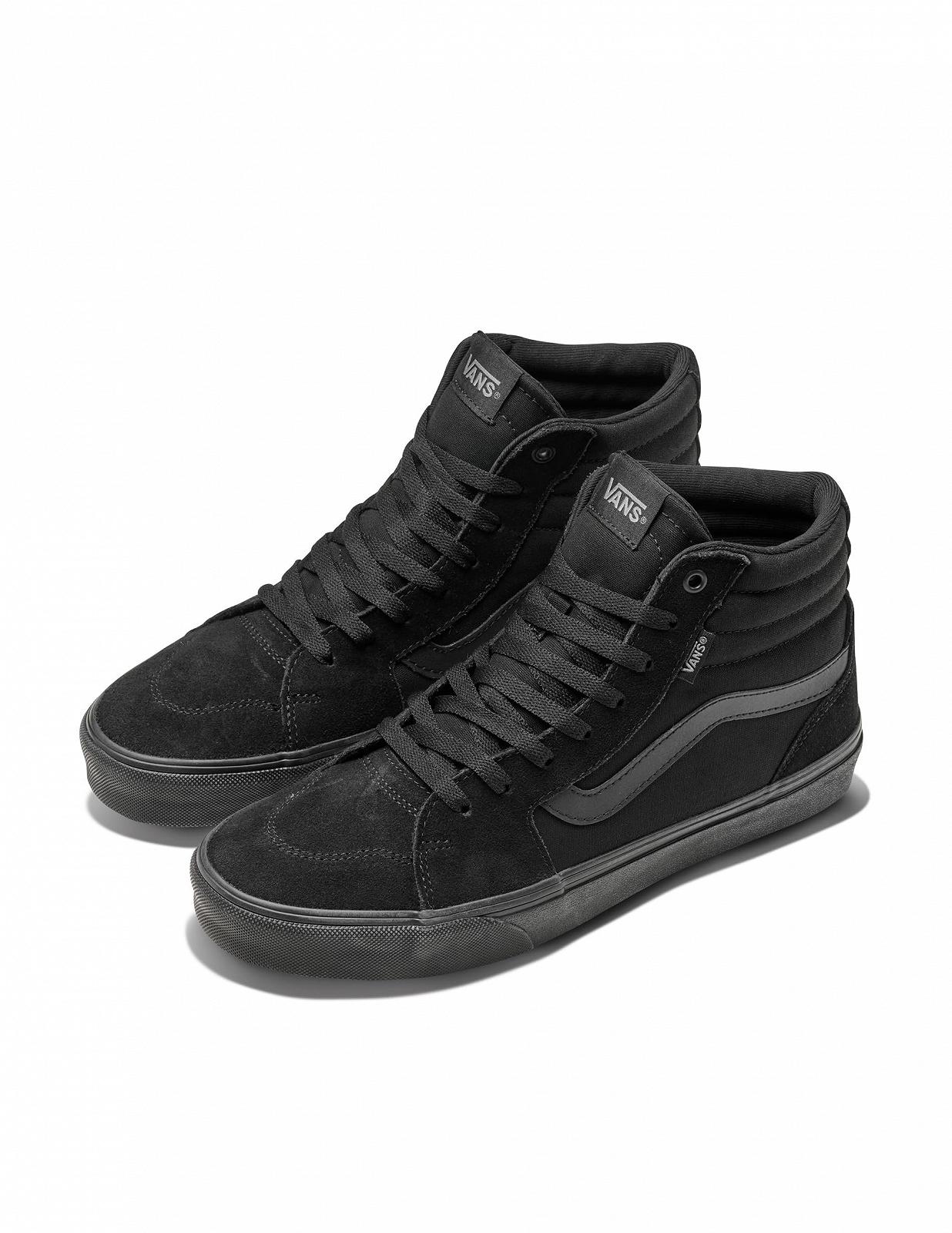 Кроссовки Vans Filmore Hi мужские высокие Черный, фото №2