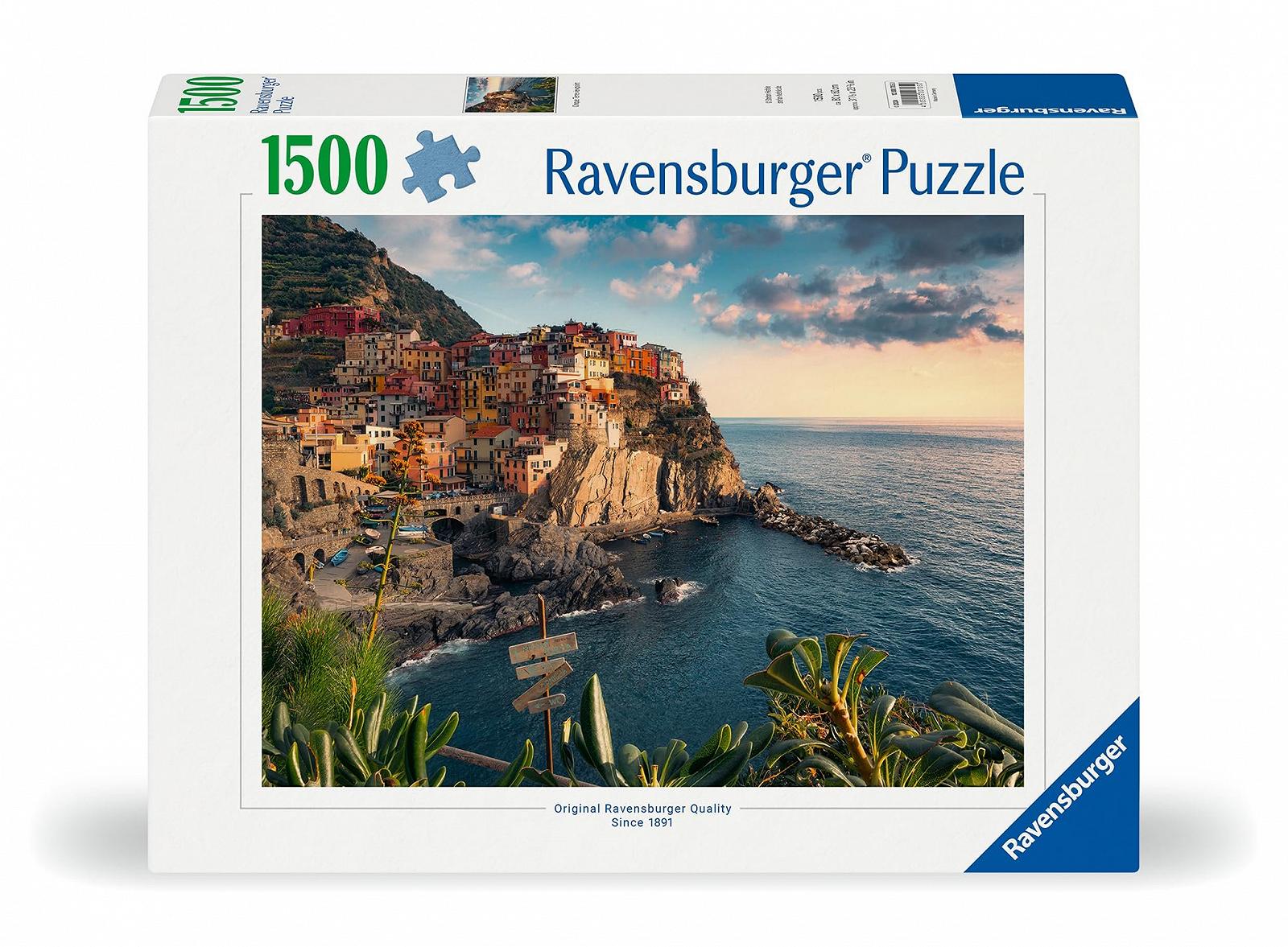 Пазл Ravensburger Вид на Чинкве-Терре 12000705 1500 деталей Пейзаж и природа, фото №2