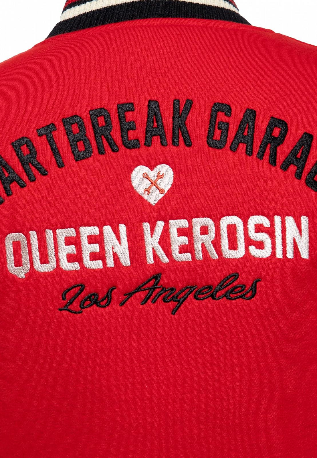 Женская куртка-бомбер Queen Kerosin Винтаж Ретро Workwear Pin-Up Rockabella Los Angeles Heartbreak Garage, фото №5