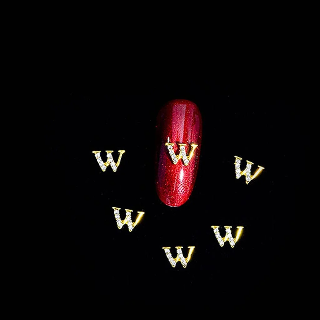 Літери A-Z Rhinestones 3D 26шт, фото №6