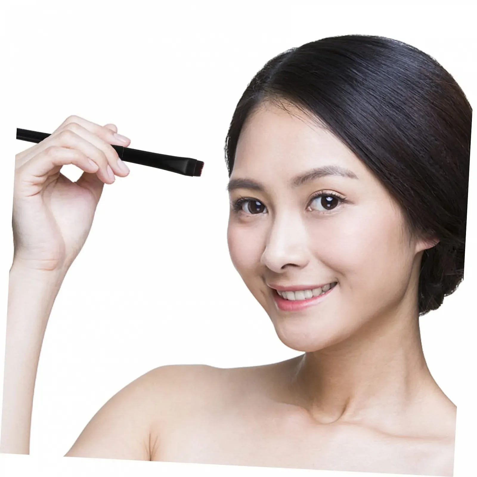 Кисти для подводки MAGICLULU 3 шт. Угловые, фото №5