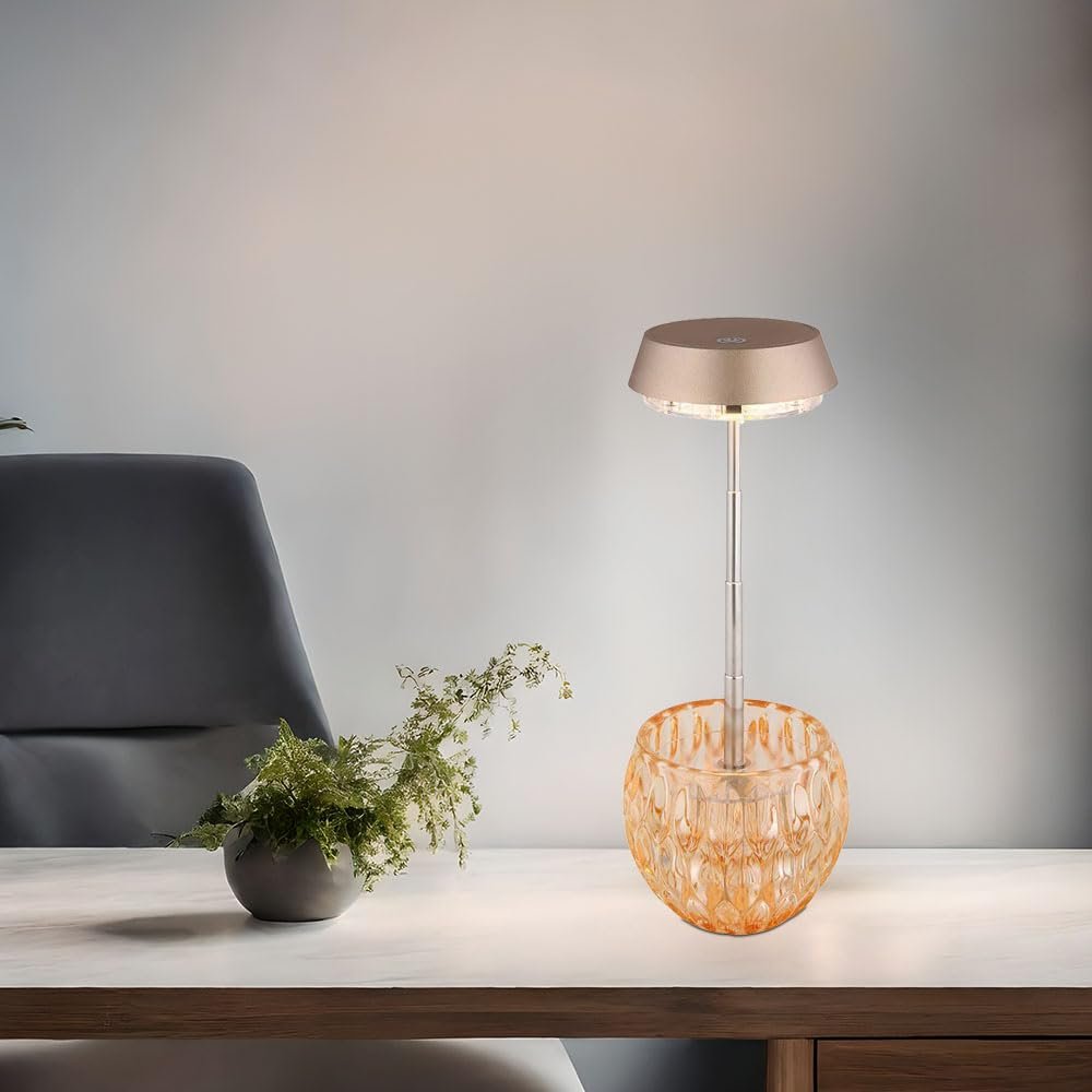 Настольная лампа GLOBO LIGHTING LED Touch Dimmer Champagne, фото №2