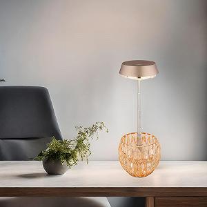 Настольная лампа GLOBO LIGHTING LED Touch Dimmer Champagne synthetic.ua - Фото 1