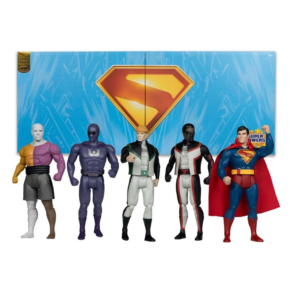 Фигурка Superman DC Direct Super Powers (2025) 11 см, набор 5 шт., Gold Label, фото №3
