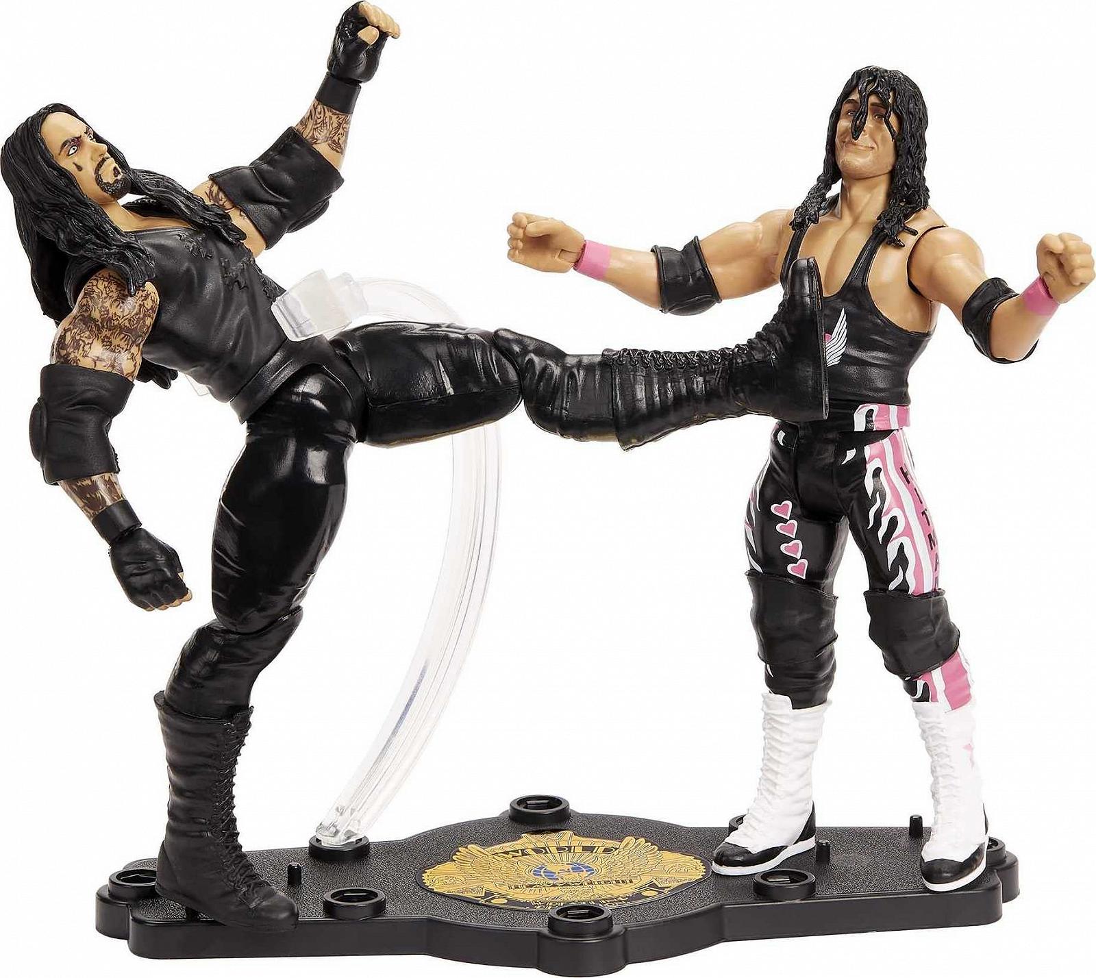 Ігрові фігурки WWE Bret "Hit Man" Hart vs. Undertaker Championship Showdown, 15 см, 2 шт., фото №4