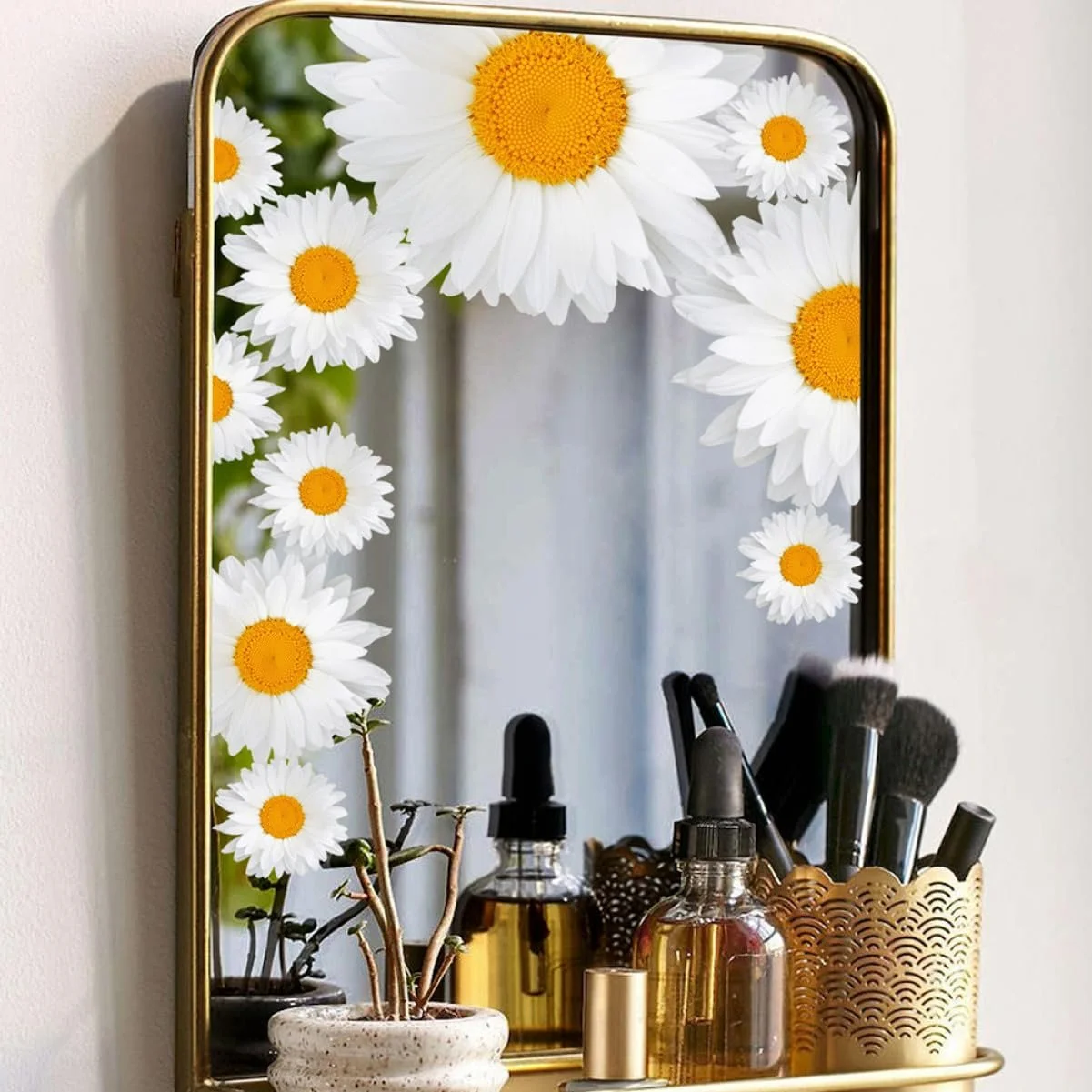 Наклейка на стіну VALICLUD White Small Blossoms самоклеюча, фото №5 Наклейка на стіну VALICLUD White Small Blossoms самоклеюча, фото №5