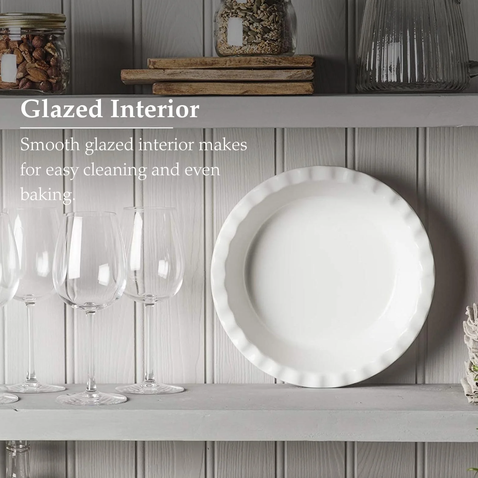 Круглая форма для пирога WM Bartleet & Sons большая с рифленым краем, фото №6 Круглая форма для пирога WM Bartleet & Sons большая с рифленым краем, фото №6