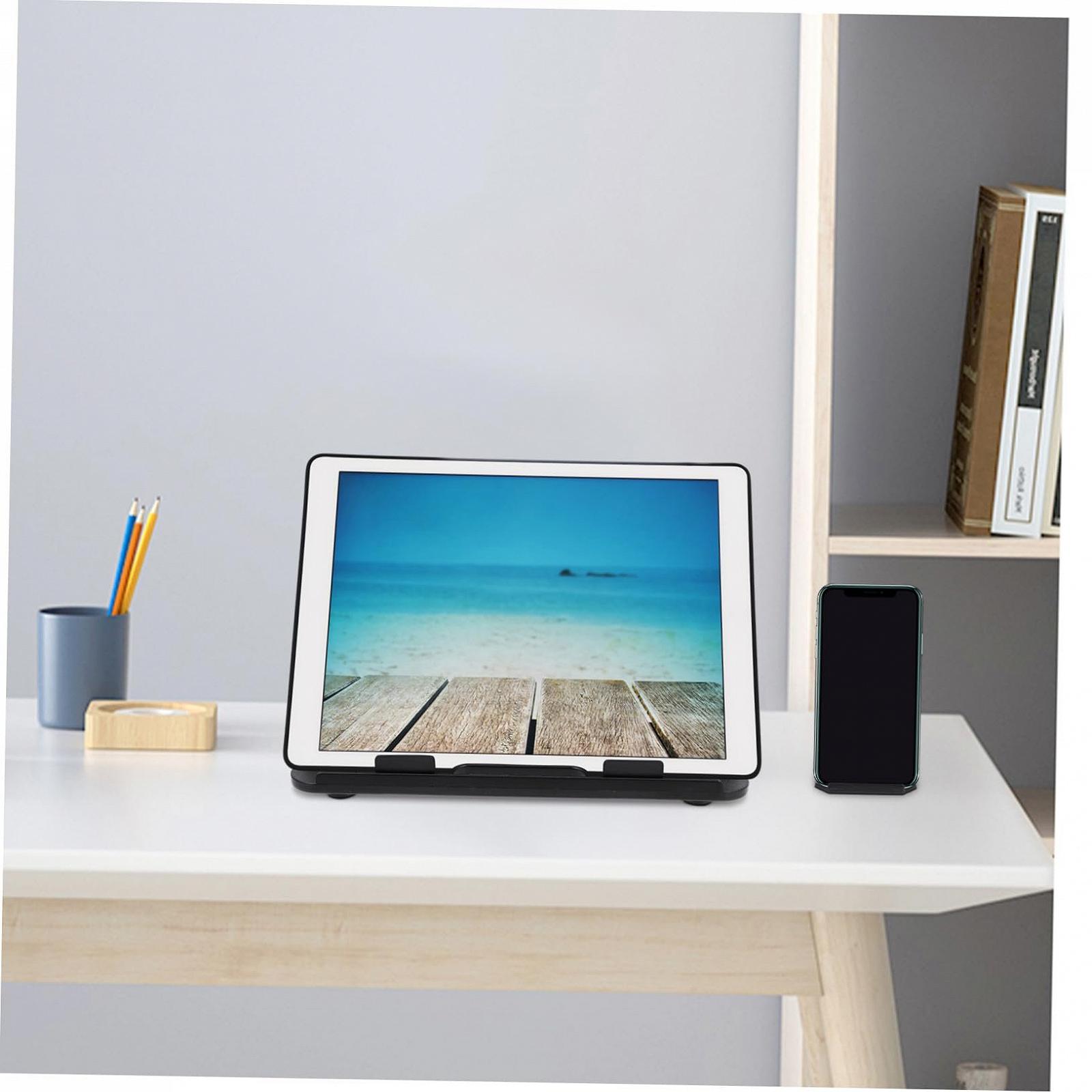 Підставка для ноутбука складана з обертовим тримачем з міцного ABS, мобільна, фото №8 Підставка для ноутбука складана з обертовим тримачем з міцного ABS, мобільна, фото №8