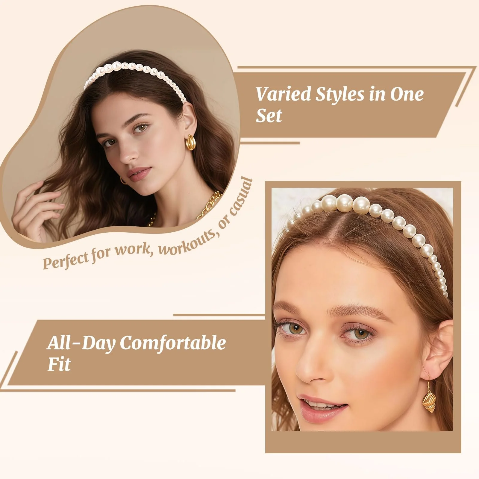 Обруч для волосся Жіночий, фото №5