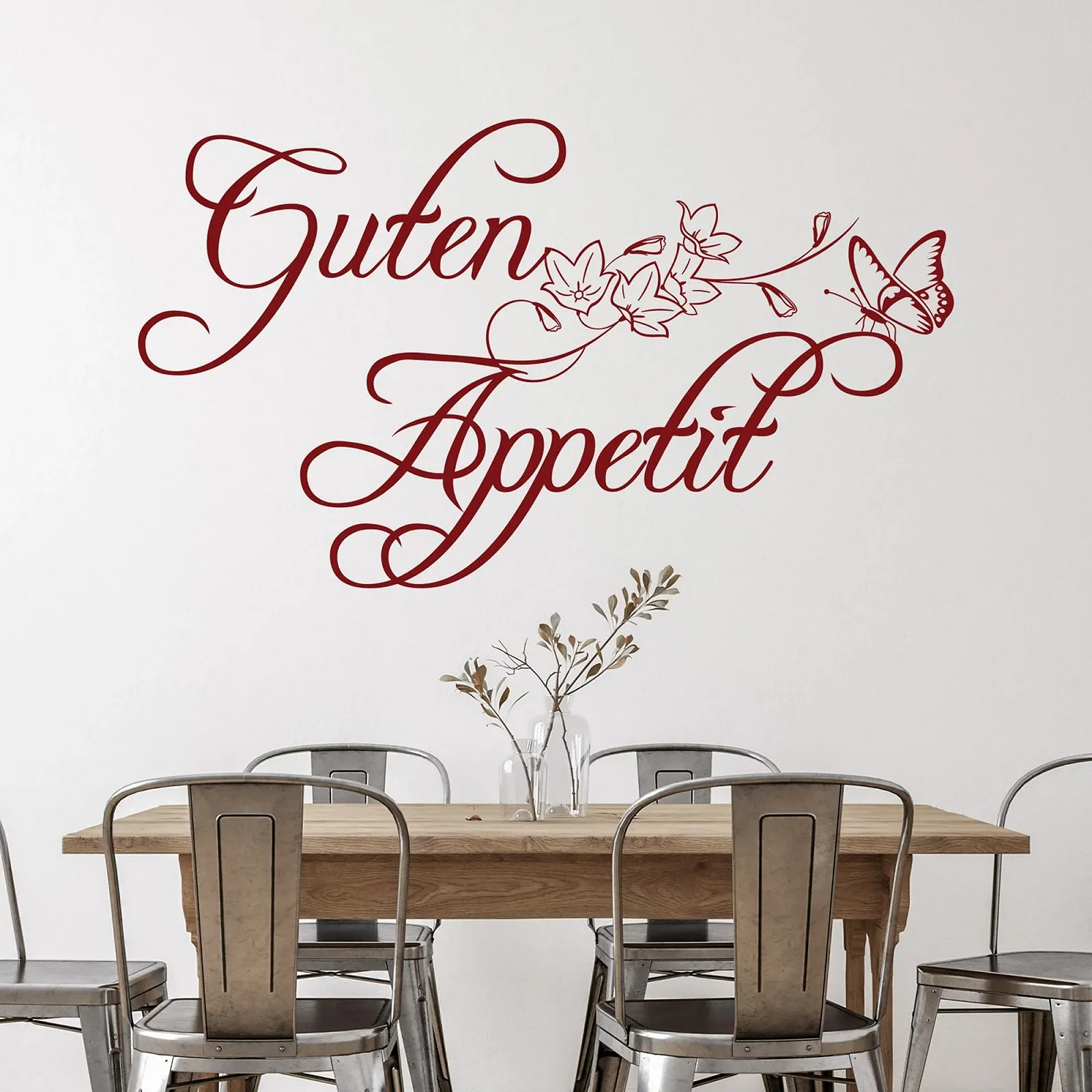 Наклейка на стену GRAZDesign Kitchen Guten Appetit 52 x 30 см Черный (070), фото №3