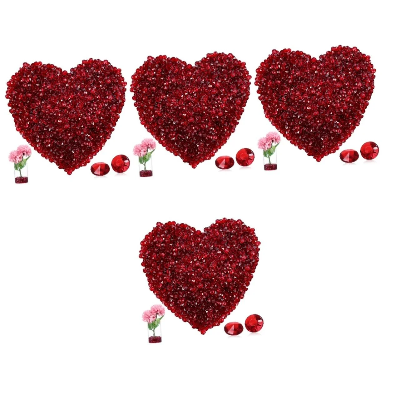 Намистини акрилові IMIKEYA круглі 8000 штук, фото №1