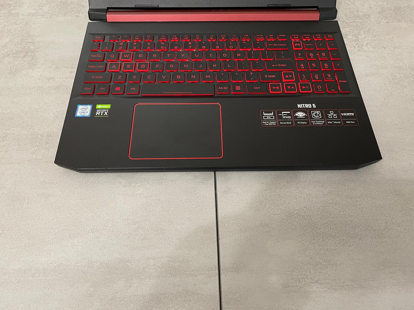 Ігровий ноутбук Acer Nitro AN515-54, 15,6" FHD IPS, i5-9300H, 16GB, 256GB+1TB, Nvidia GeForce RTX 2060 6GB, фото №7