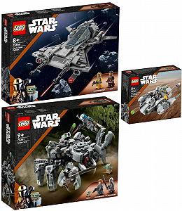 Набор Lego 75361 Spider Armour, 75346 Snubfighter of the Pirates & 75363 N-1 Starfighter of the Mandalorian Microfighter - Фото 1