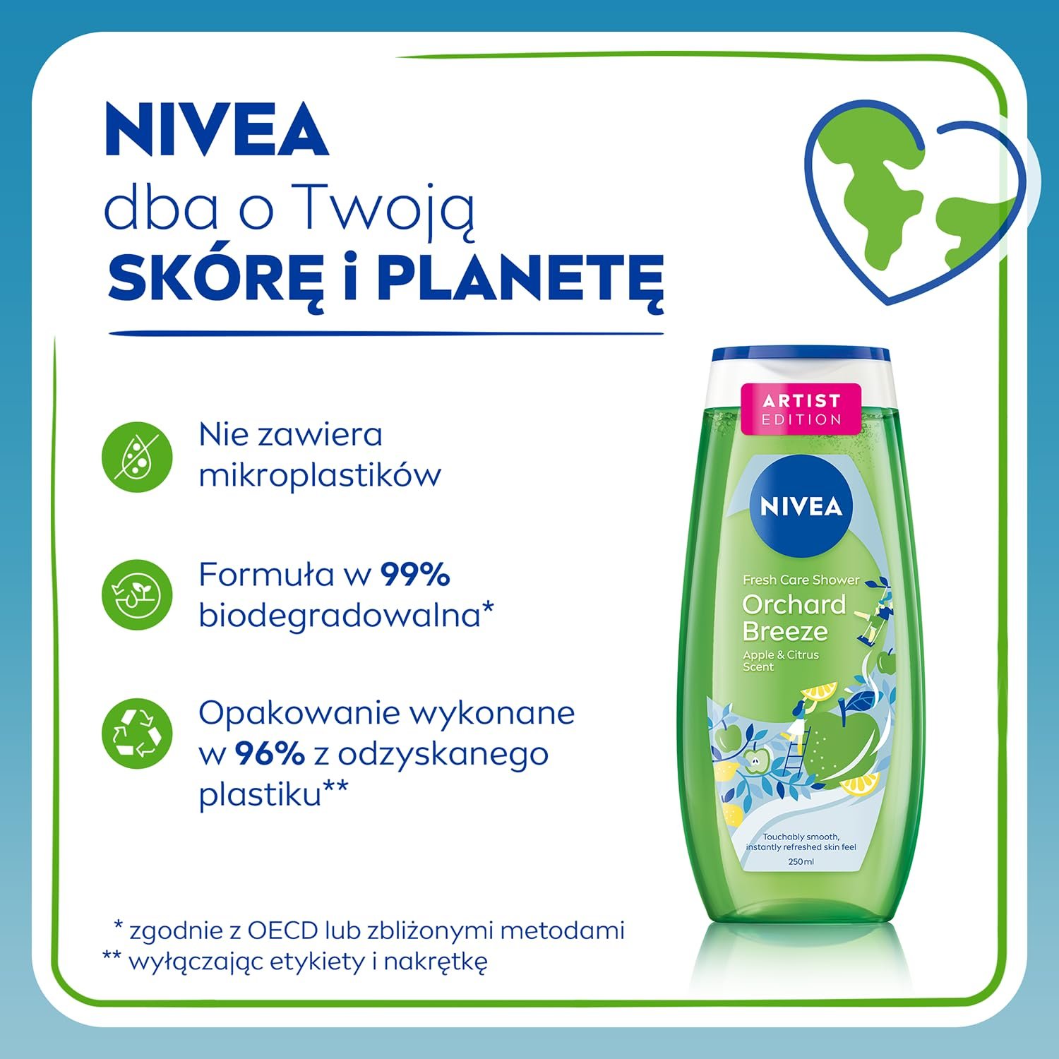 Гель для душа NIVEA Fruity Delight 250 мл, фото №7 Гель для душа NIVEA Fruity Delight 250 мл, фото №7