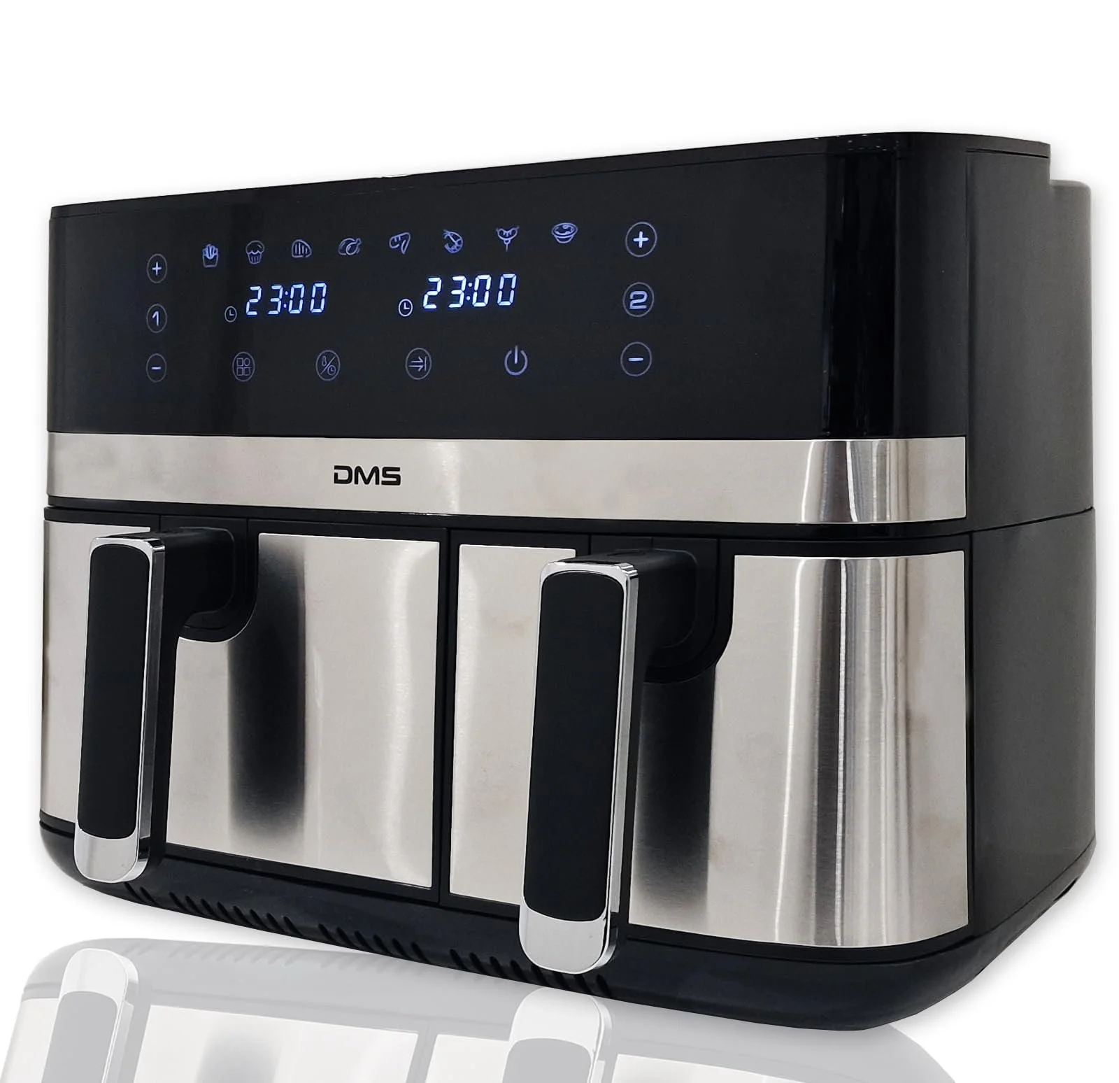 Мультипечь DMS Double Chamber 10 л 2800 Вт 8 программ Черная, фото №1 Мультипечь DMS Double Chamber 10 л 2800 Вт 8 программ Черная, фото №1
