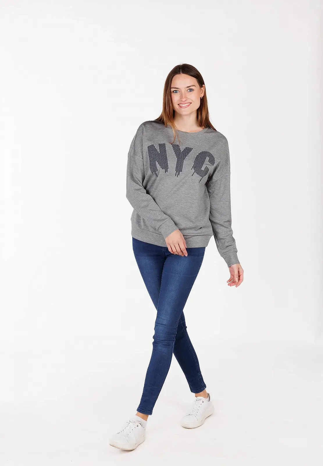 Женская Толстовка KEY LARGO Brooklyn Round, фото №6