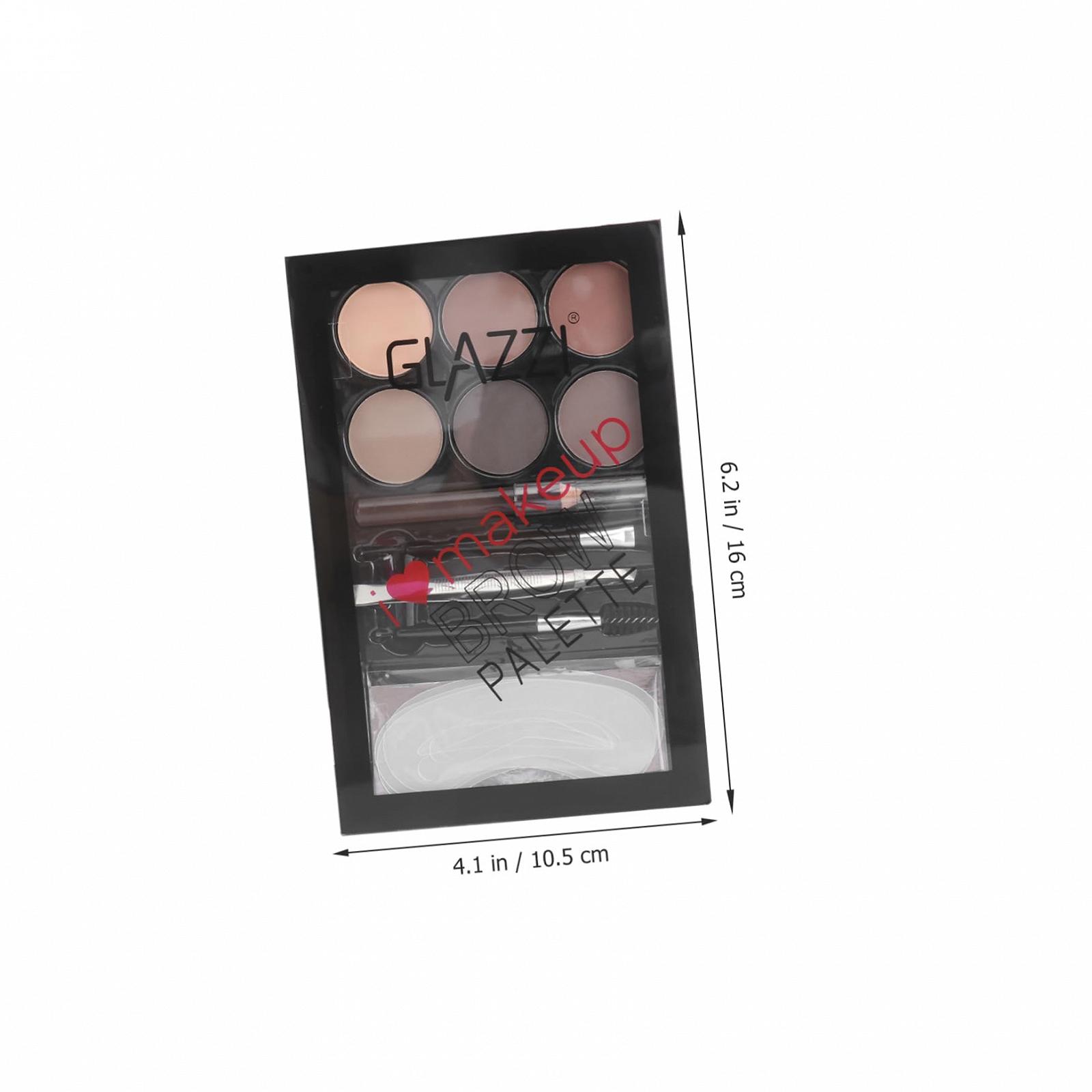 Набор HONMEET Six Colour Eyebrow Powder Kit Durable Waterproof Sweatproof Eye Strip, фото №2