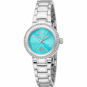 Женские аналоговые часы Roberto Cavalli Fashion RC5L123M0055, кварцевые, ремешок из нержавеющей стали, бирюзовый - Фото 1