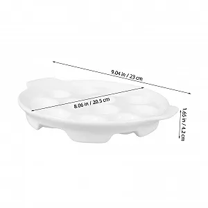 Форма для запікання равликів керамічна на 12 отворів з ручкою для духовки synthetic.ua - Фото 1