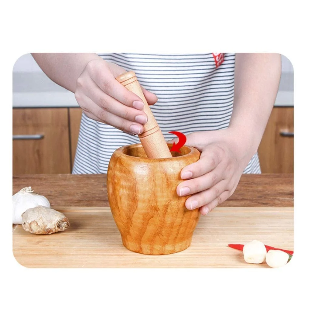 Ступка і товкачик Дерев'яна, фото №7