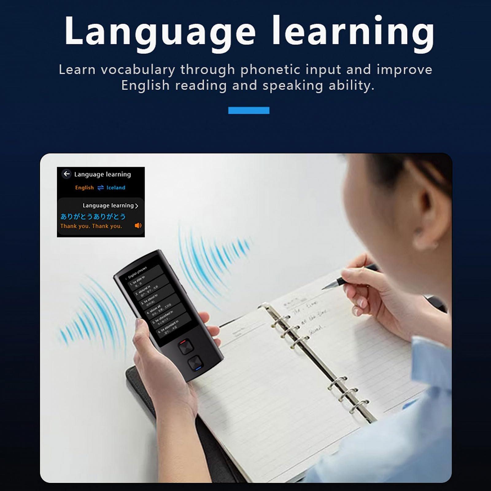 Пристрій для перекладу голосу VBESTLIFE, онлайн переклад 138 мовами, офлайн та фото переклад, фото №5 Пристрій для перекладу голосу VBESTLIFE, онлайн переклад 138 мовами, офлайн та фото переклад, фото №5