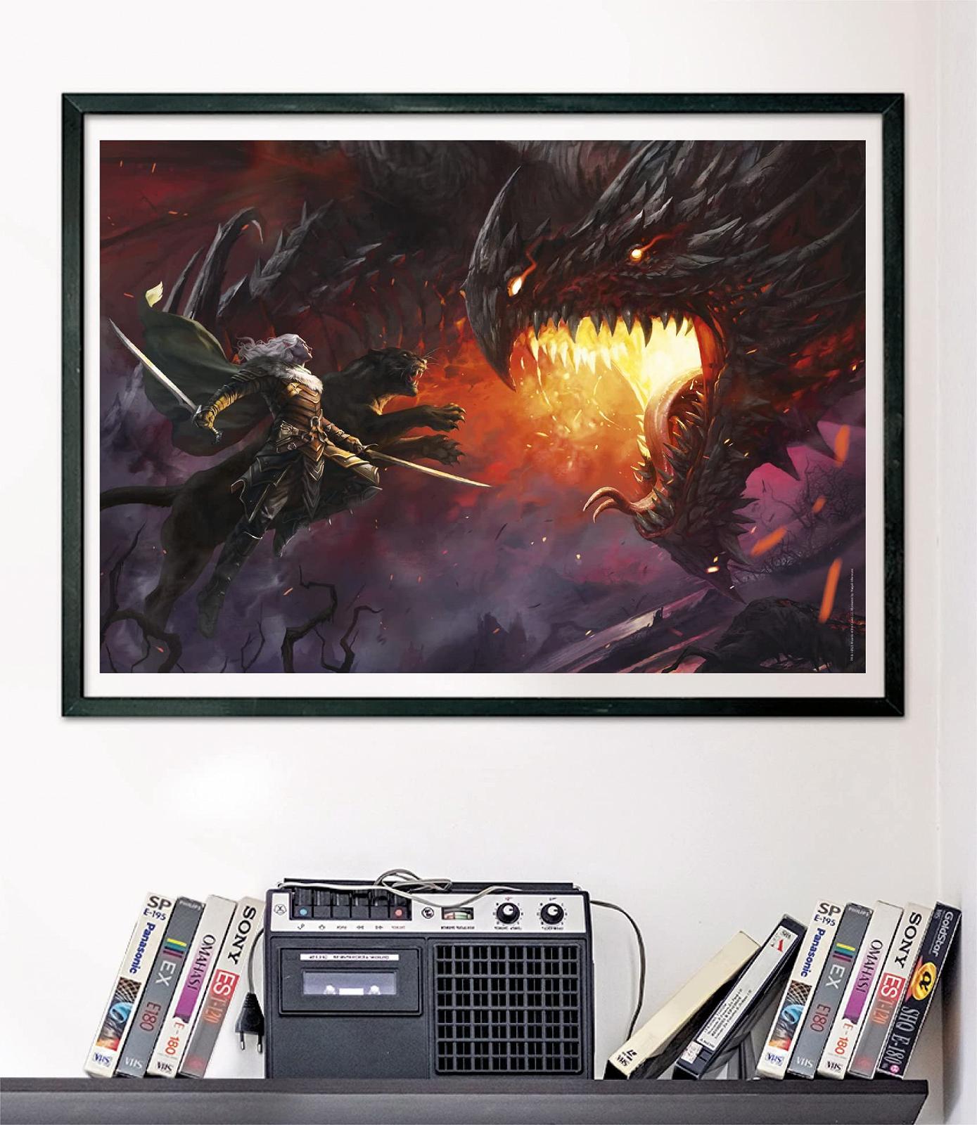 Пазл Clementoni Dungeons & Dragons 39735 1000 деталей, фото №6