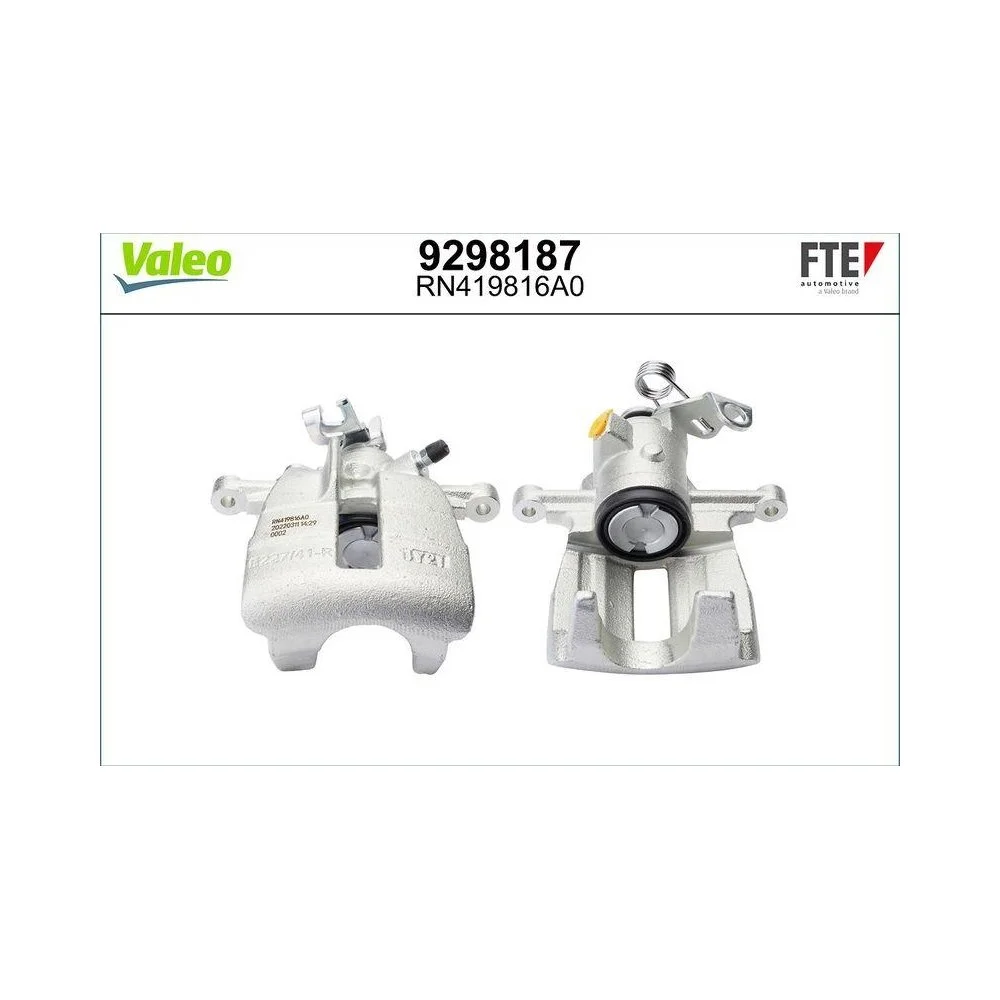 Гальмівний супорт FTE NEOGEN 9298187 задня вісь праворуч для AUDI SEAT SKODA VW, фото №1