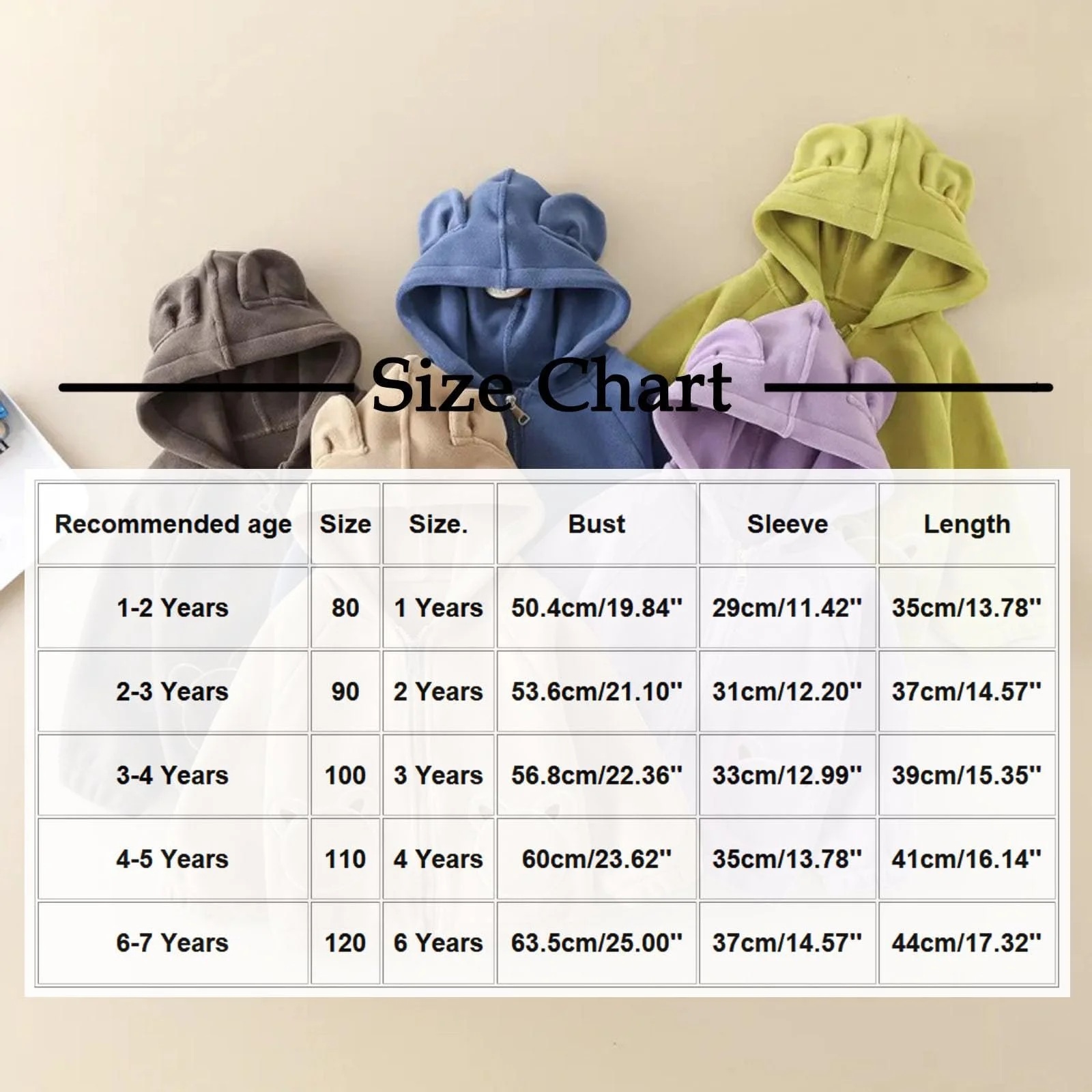 Флісова куртка NZYIHAO для дівчаток і хлопчиків, фото №7