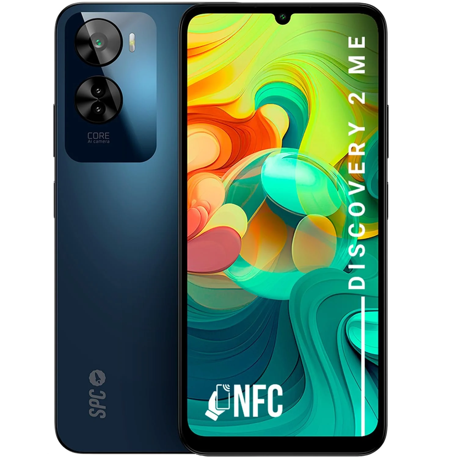 Смартфон SPC Discovery 2 ME 6.75 дюйма HD+ 6GB RAM 256GB NFC 5000mAh 18W Android 14 Deep Sky, фото №1 Смартфон SPC Discovery 2 ME 6.75 дюйма HD+ 6GB RAM 256GB NFC 5000mAh 18W Android 14 Deep Sky, фото №1