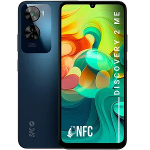Смартфон SPC Discovery 2 ME 6.75 дюйма HD+ 6GB RAM 256GB NFC 5000mAh 18W Android 14 Deep Sky - Фото 1