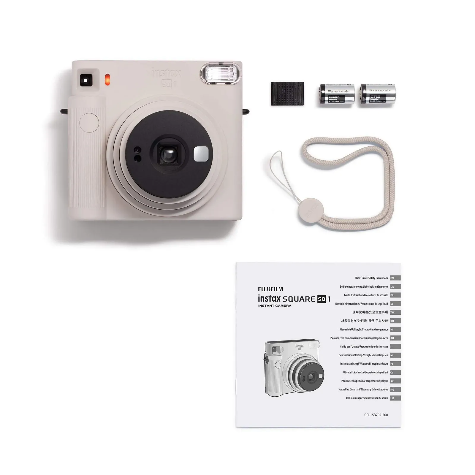 Фотокамера мгновенной печати instax Square SQ1 Chalk White, фото №5