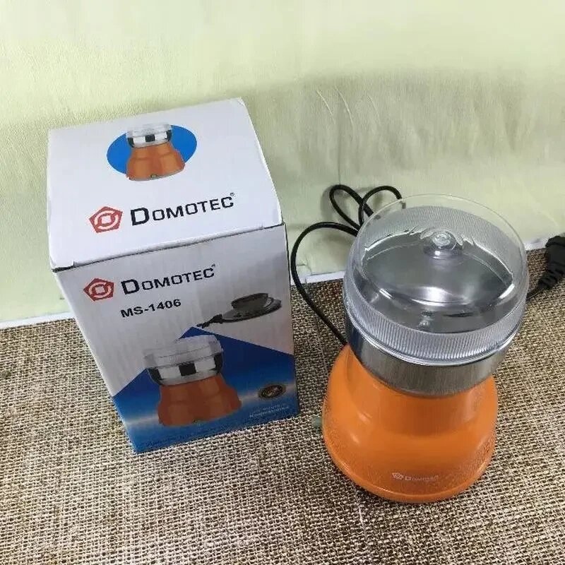 Кофемолка электрическая Domotec MS-1406 220V/150W, фото №2 Кофемолка электрическая Domotec MS-1406 220V/150W, фото №2