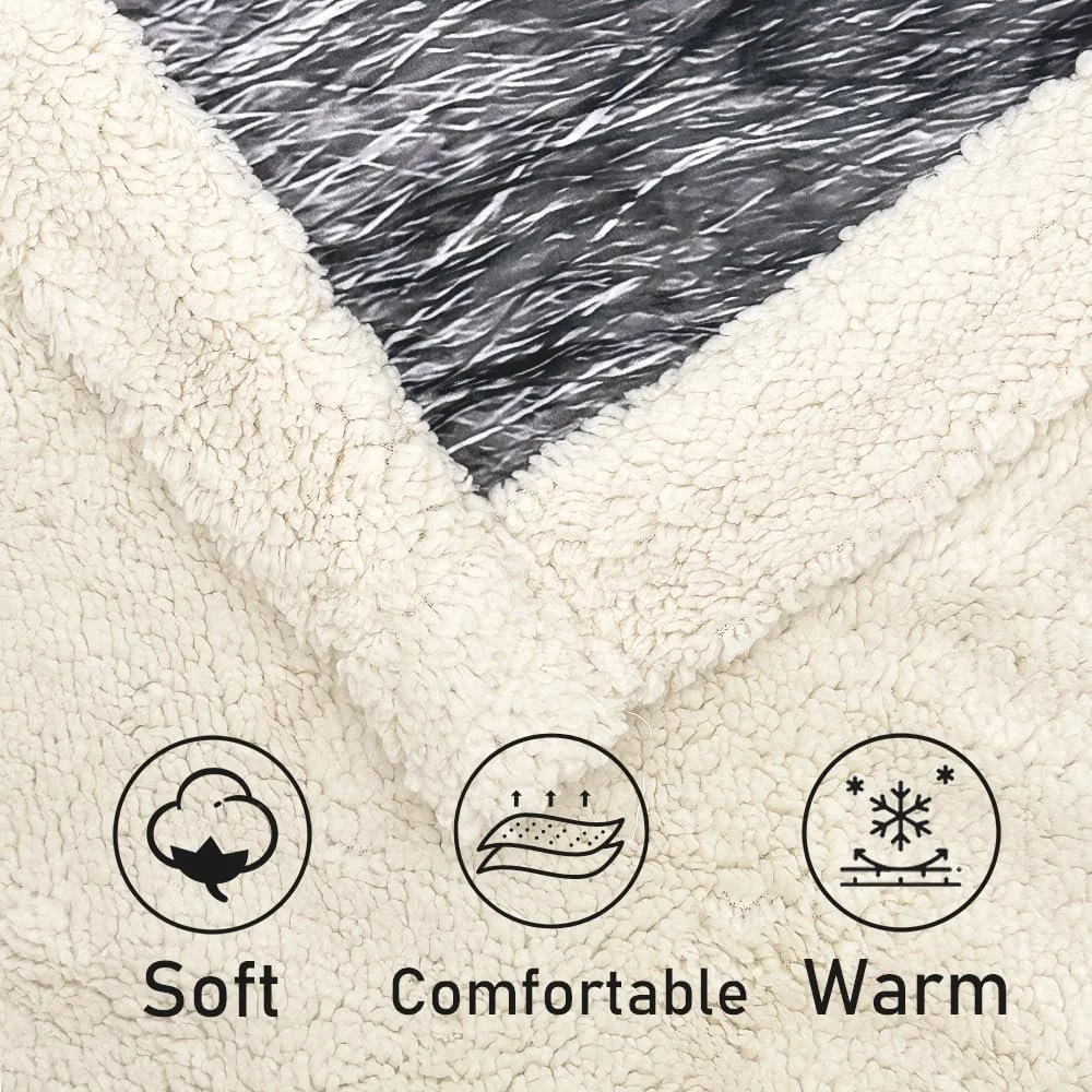 Плед Morbuy Мягкий Пушистый, 150 x 200 см, Кошачий Пушистый Плед, Плед для дивана, Толстый Плед для дивана, Микрофибровое покрывало, Декоративное покрывало на кровать, Диван, Спальню, Офис, фото №1