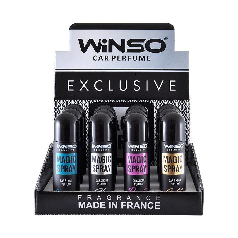 Ароматизатор Winso Magic Spray Exclusive MIX 30мл 12шт, фото №1