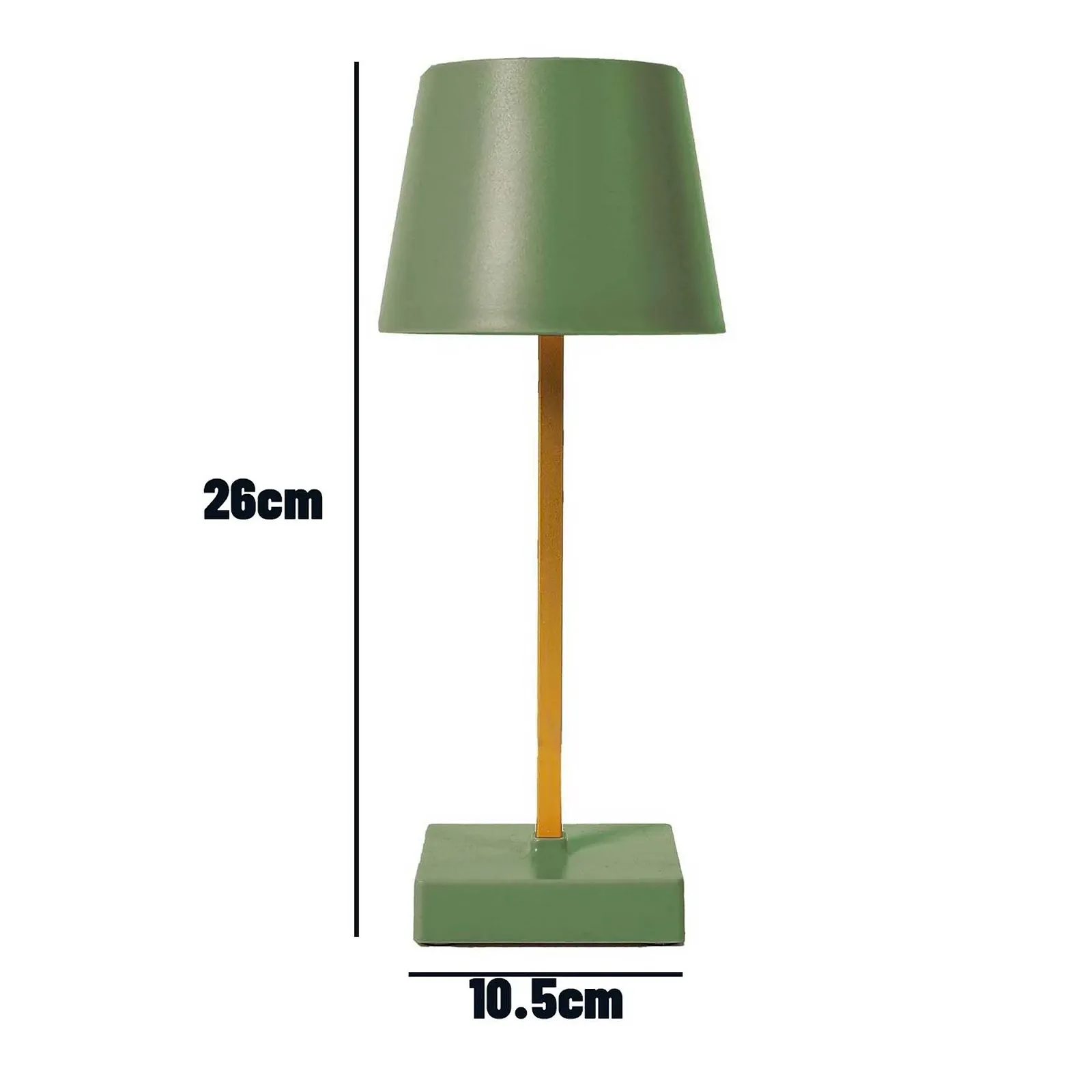 Настільна лампа THE REPLICANT LED Touch Screen Green, фото №7