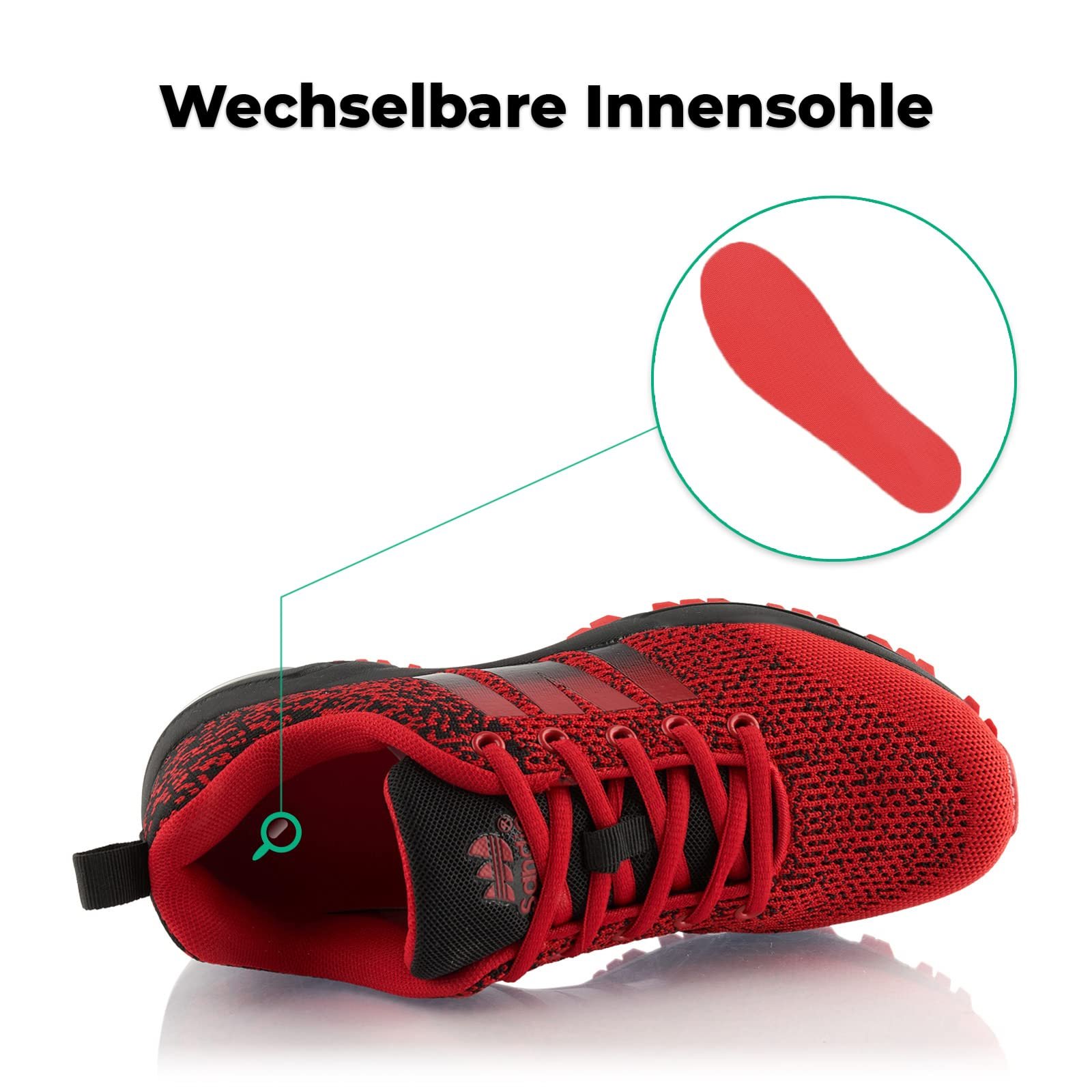 Кроссовки Fusskleidung® Беговые Дышащие Легкие Спортивные, фото №5