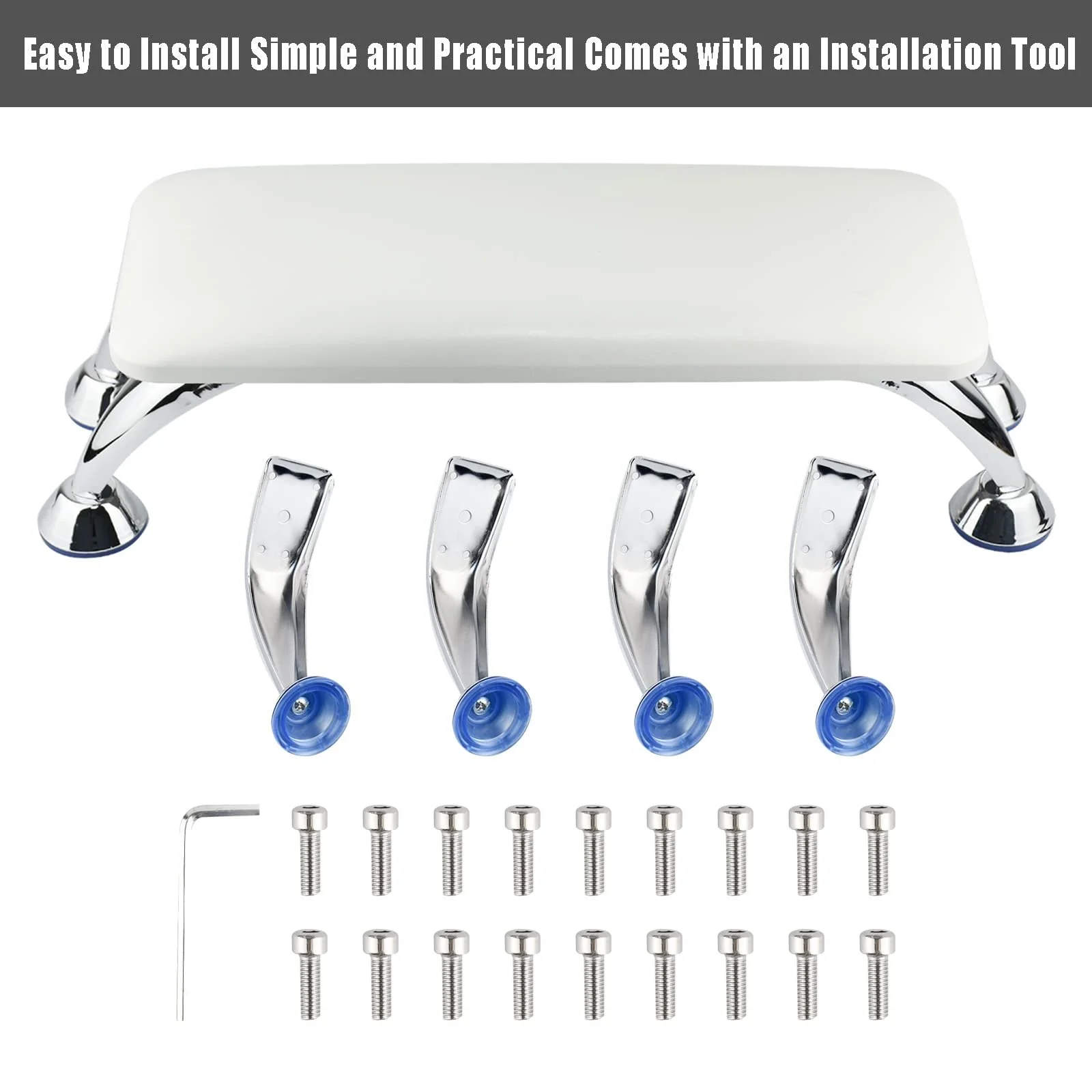 Підставка для рук Манікюрна Подушка зі штучної шкіри, фото №6